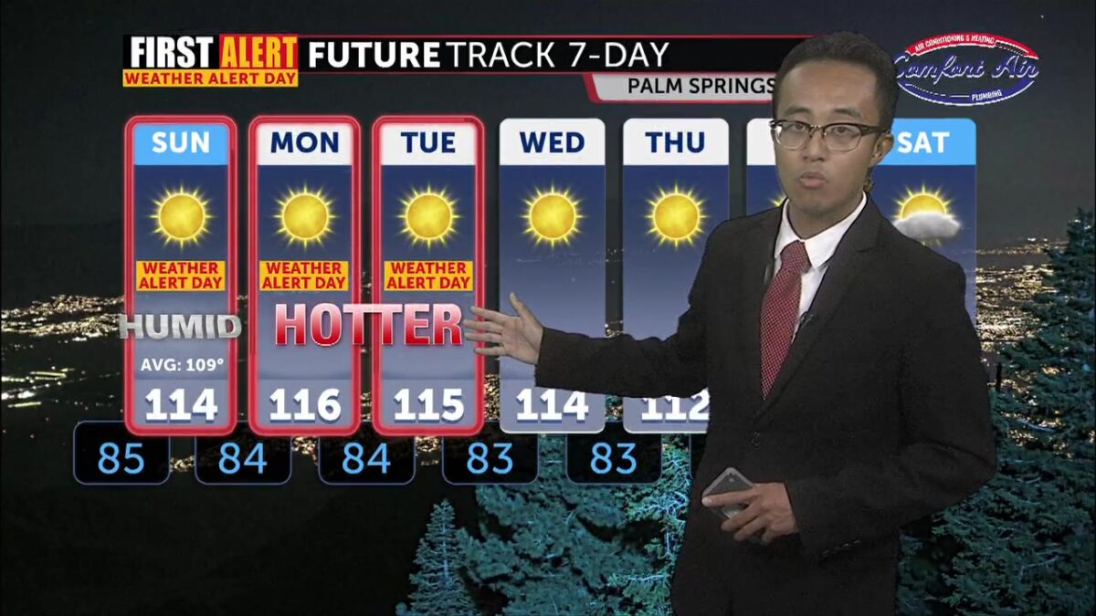 First Alert Weather Alert: Extreme heat continues this weekend