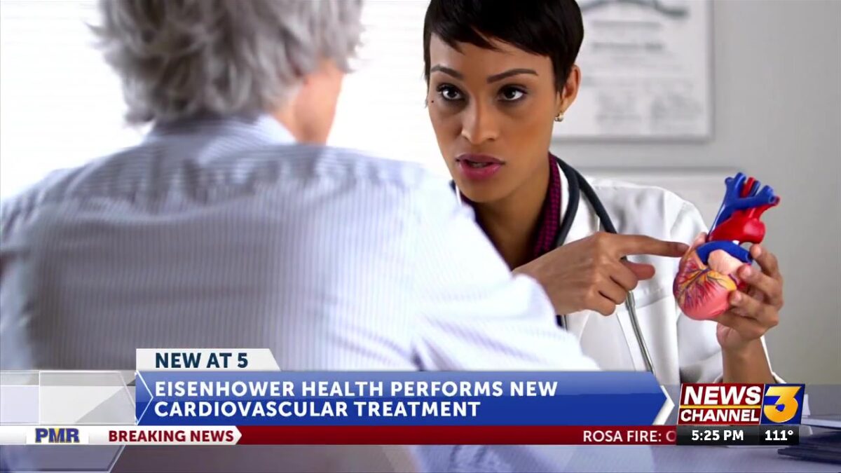 Eisenhower Health becomes first valley hospital to perform new cardiovascular treatment