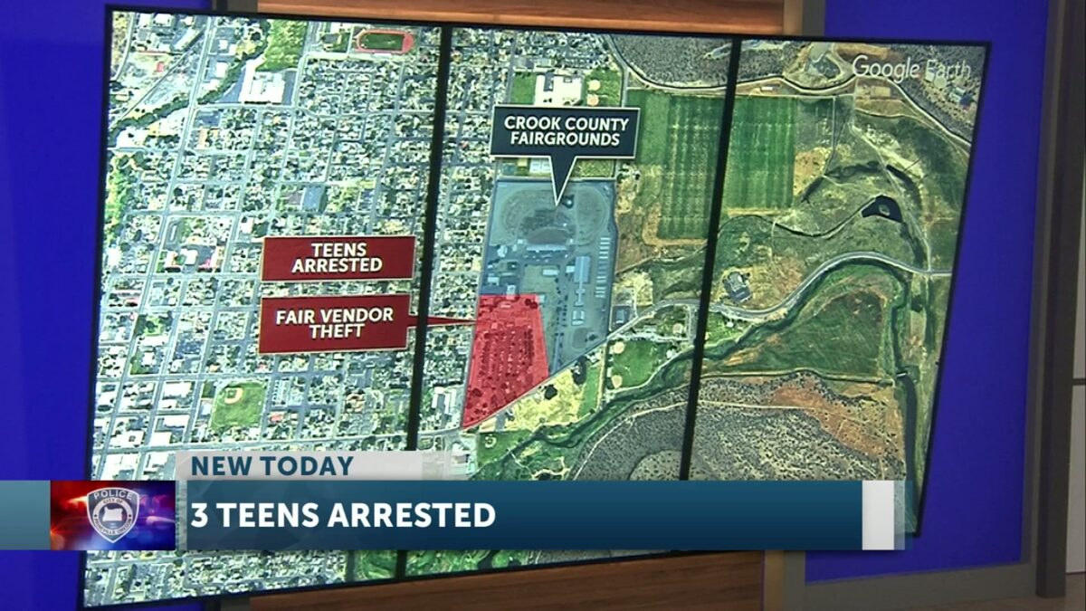 Three Prineville juveniles charged with burglary and theft
