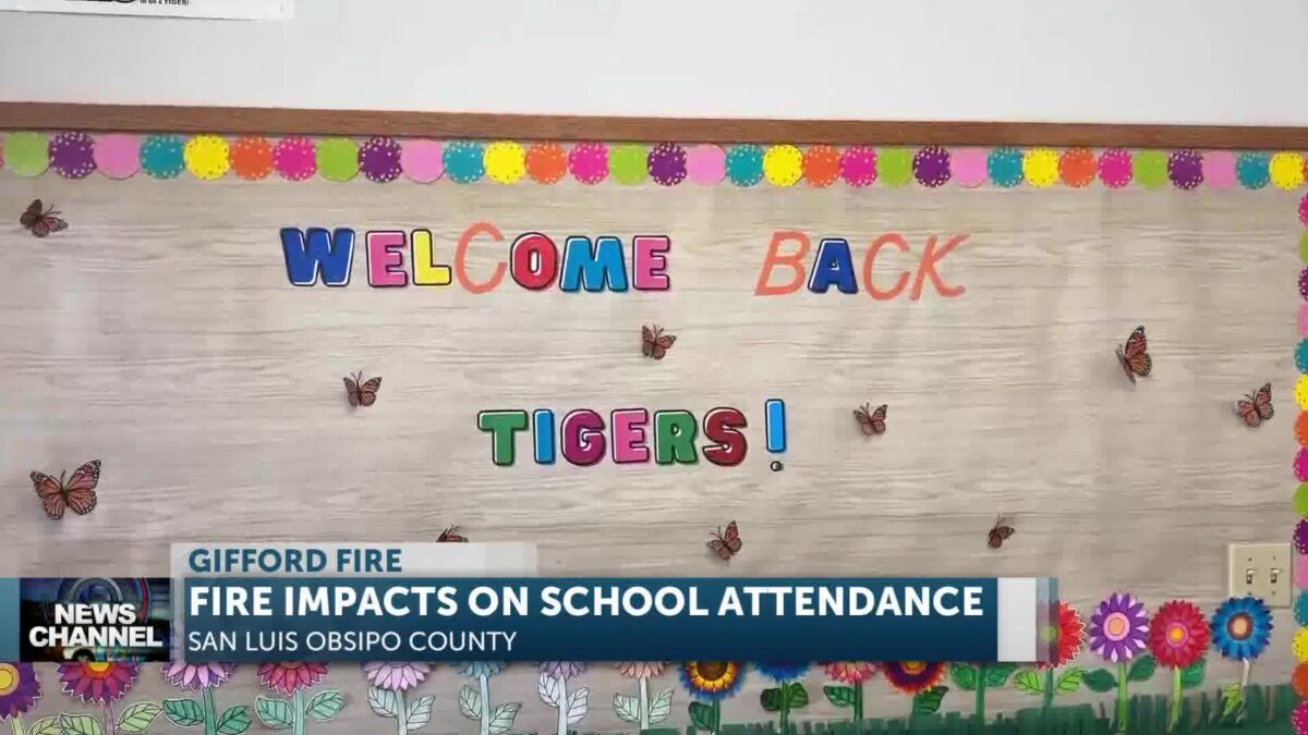 First Day Of School In SLO county Sees High Attendance Despite Gifford Fire