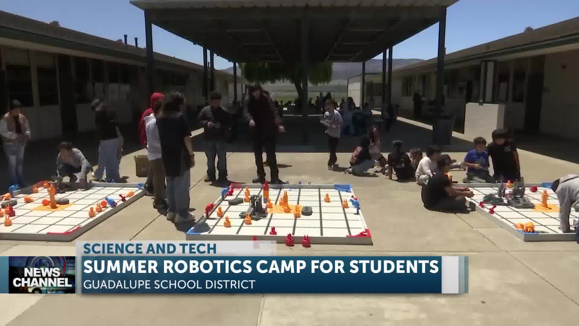 Guadalupe School District Hosts Their First Summer Robotics Camp