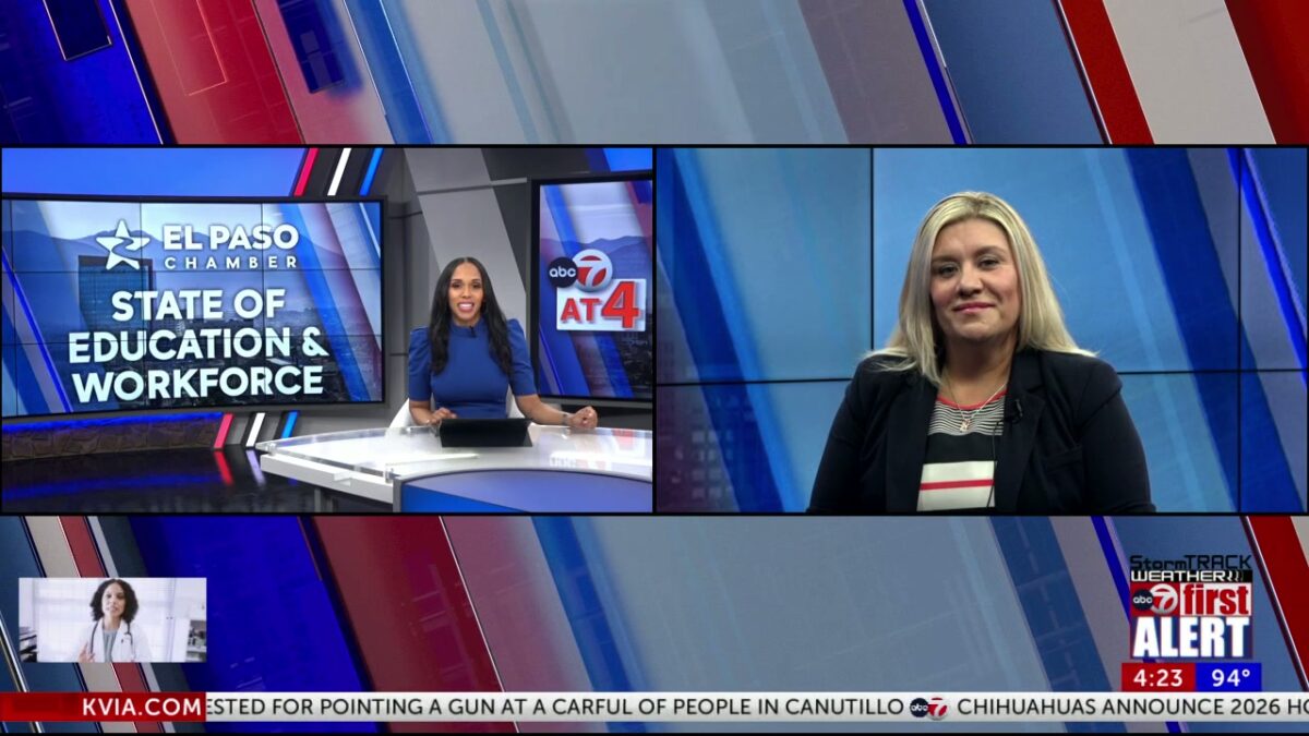 ABC-7 at 4: El Paso Chamber Hosts State of Education & Workforce event