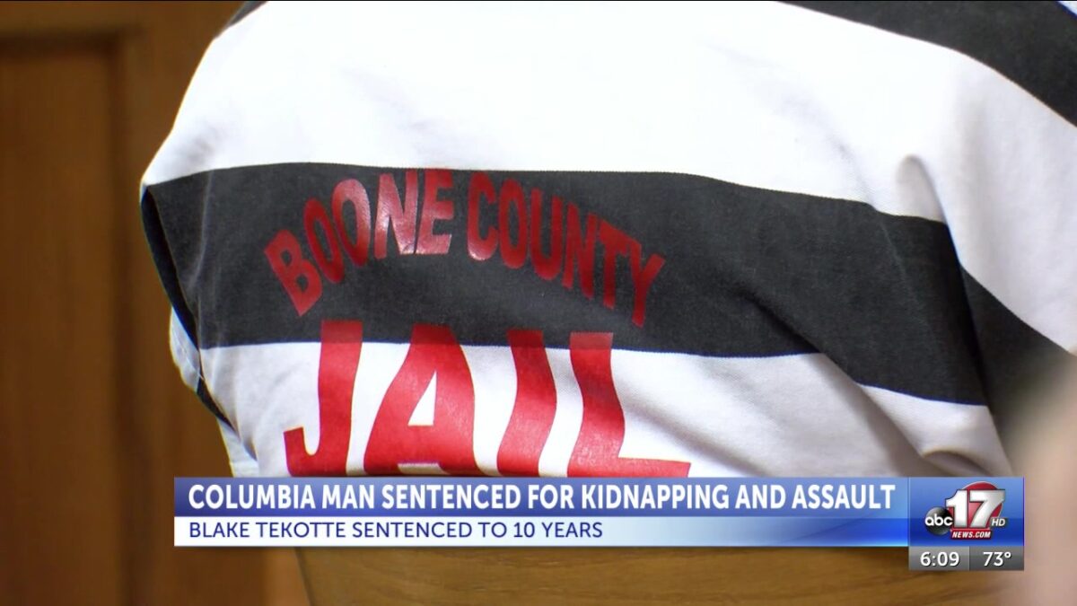 Columbia man denied new trial; sentenced for assault and kidnapping