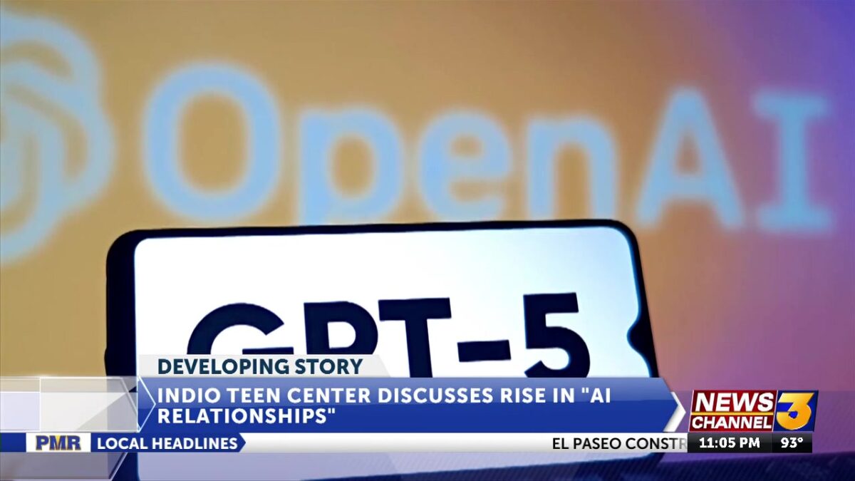 Indio Teen Center discusses rise in AI friendships