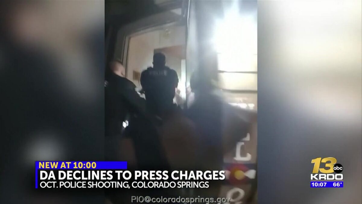 DA’s Office declines to press charges after reviewing October 8 police officer shooting