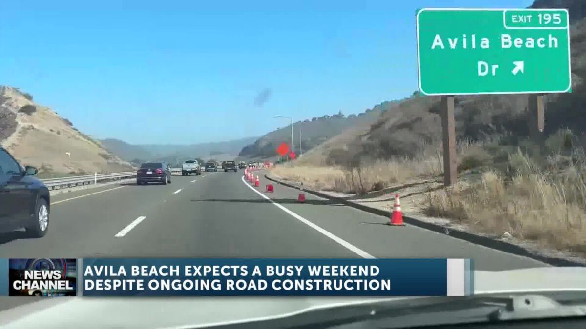 Weekend Avila Beach Goers Wanting to Beat The Heat Need to Plan Ahead for Construction Detours