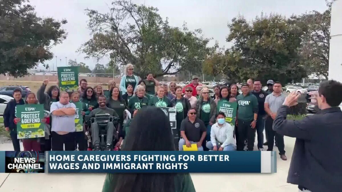Home Caregivers Advocate for Fair Wages at Santa Barbara County Board Meeting