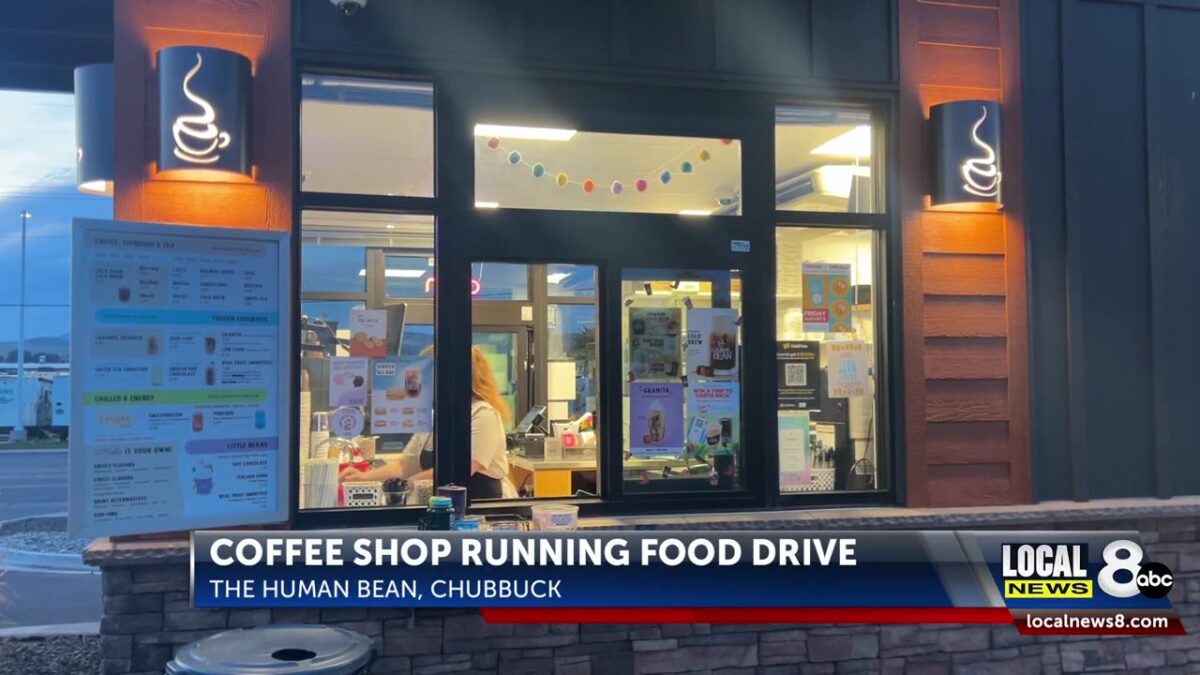 Coffee with a Cause: The Human Bean hosts food drive today