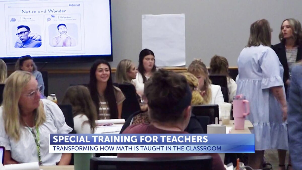 Teachers gather in St. Joseph to sharpen math instruction skills
