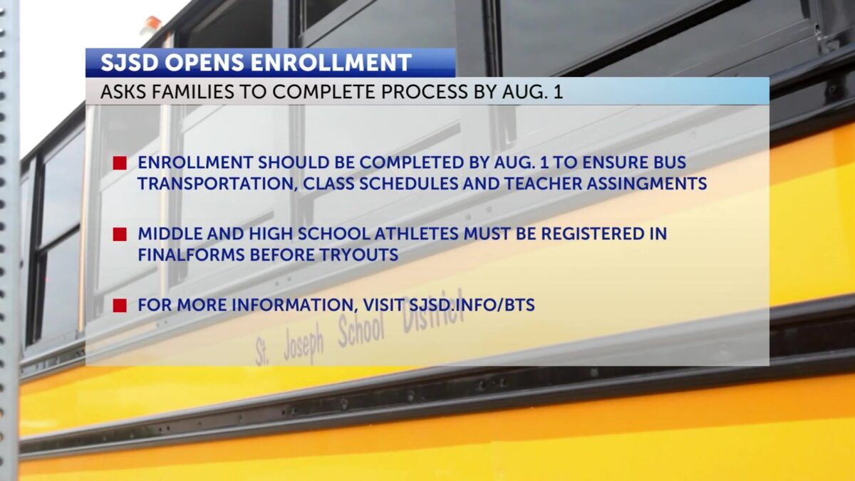 SJSD encourages families to complete student enrollment