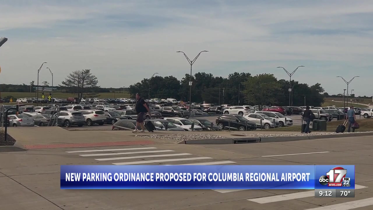 Columbia Regional Airport proposes new ordinance for long-term parking