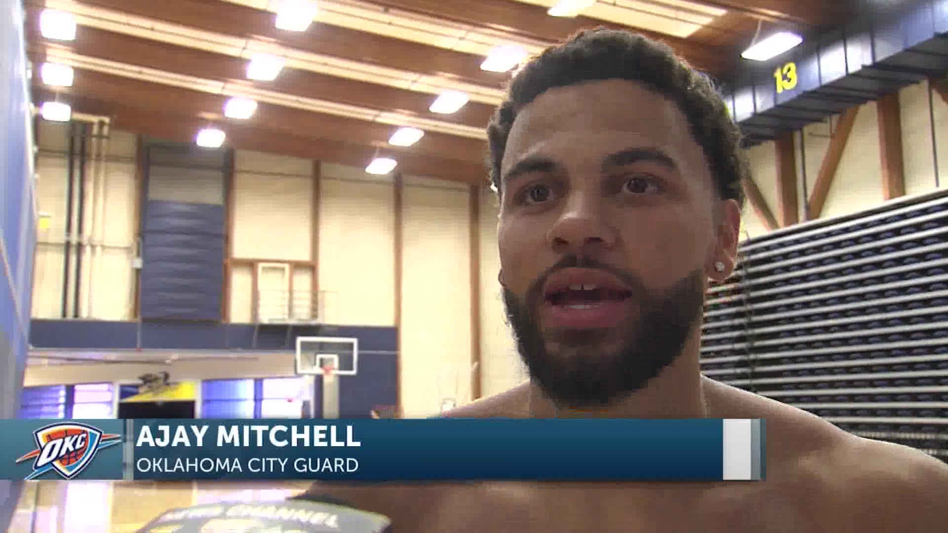 Gauchos great Ajay Mitchell returns to UCSB an NBA Champion