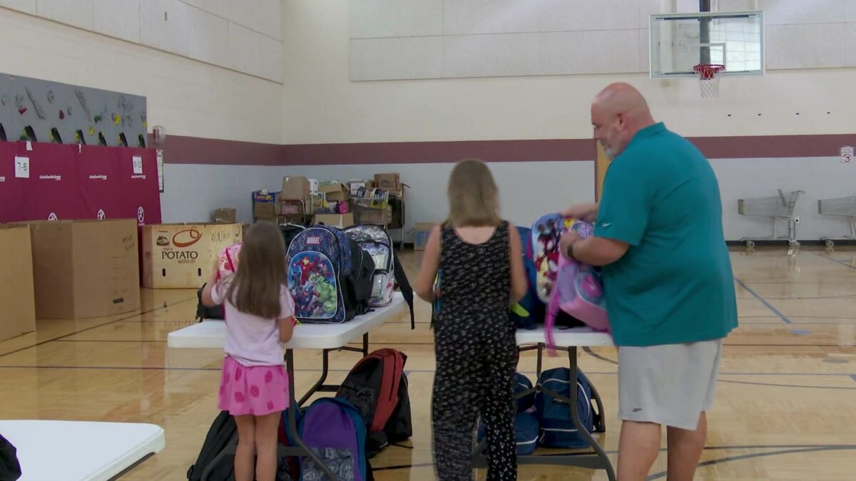 Backpacks to be distributed at Salvation Army