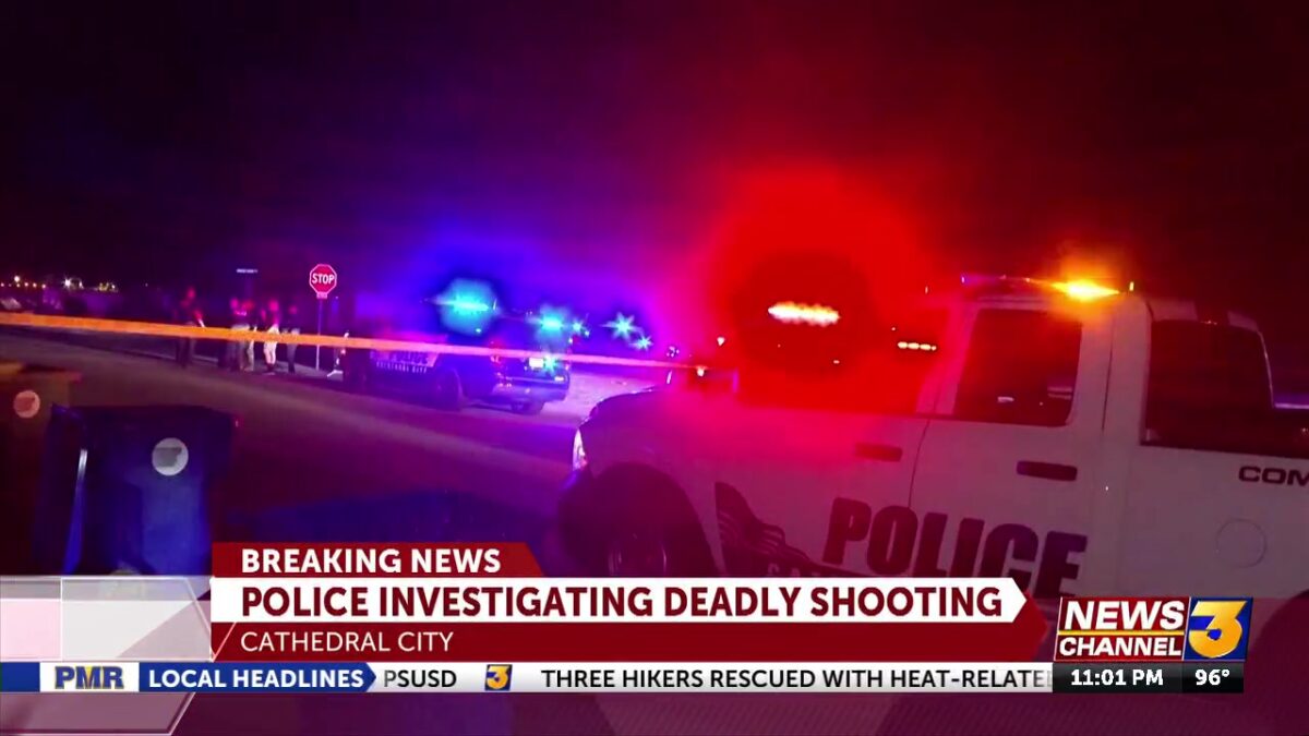 Cathedral City Police investigate shooting death of teen