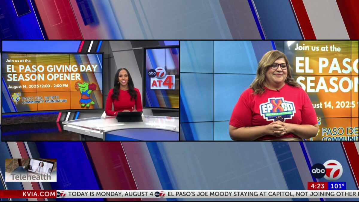 ABC-7 at 4: El Paso Giving Day Invites Nonprofits to Kick-Off Season