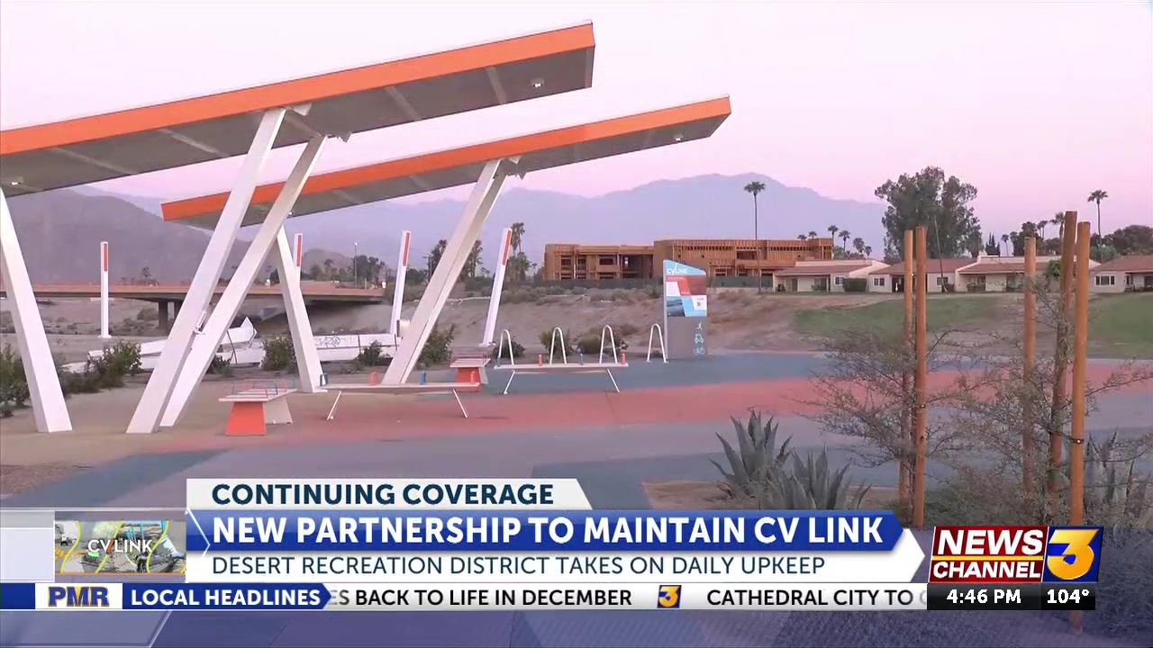 Desert Recreation District partners with CVAG to maintain CV Link