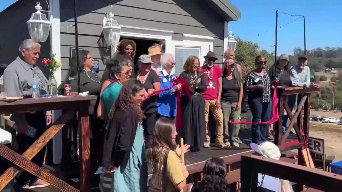 Grand opening of TEK-MAR School and Gloria Liggett Tribal Office at Jalama Ranch in Lompoc