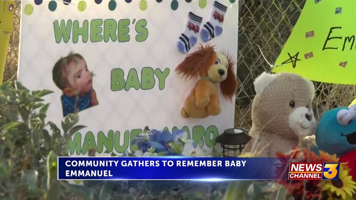 Hundreds gather in candlelight vigil for missing 7-month-old Cabazon baby