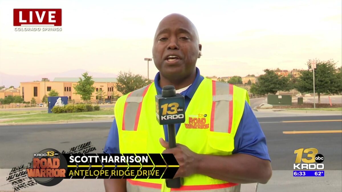 D-49 charter school in Colorado Springs area receives safety benefits from summer repaving project by El Paso County