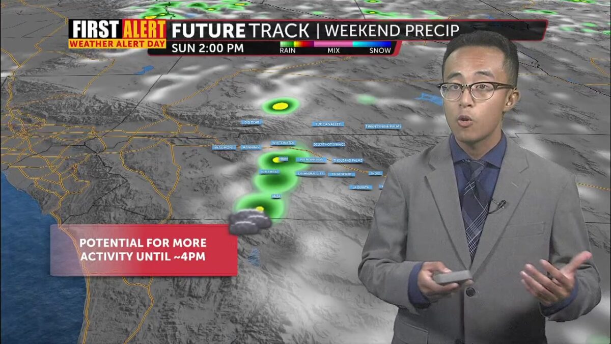 First Alert Weather Alert: Tracking monsoonal moisture