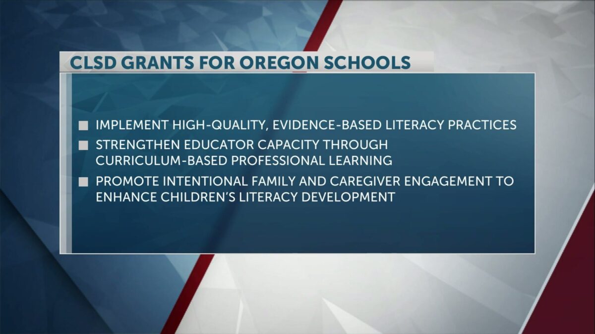 30 Oregon school districts selected to receive literacy funding boost