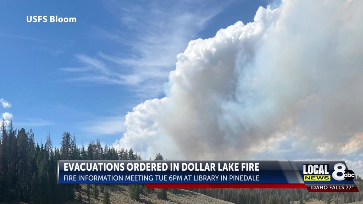 Dollar Lake Fire grows to over 11