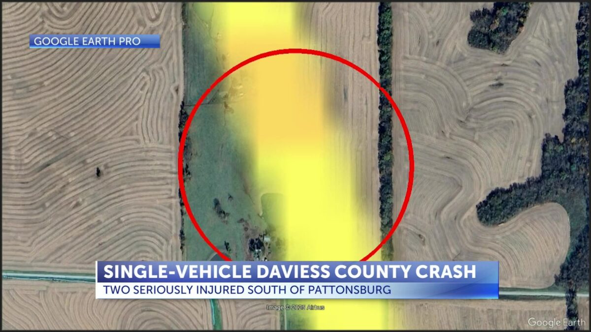 Two seriously injured in Daviess County crash