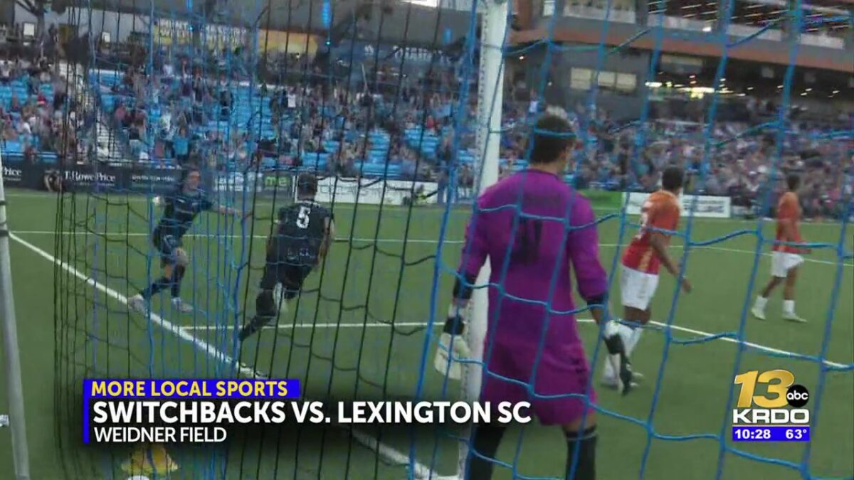 The Colorado Springs Switchbacks pick up a win against Lexington SC