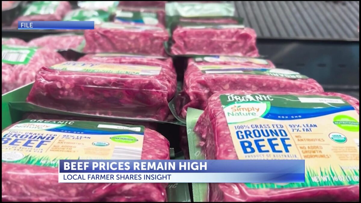 Local farmer weighs in on rising beef prices