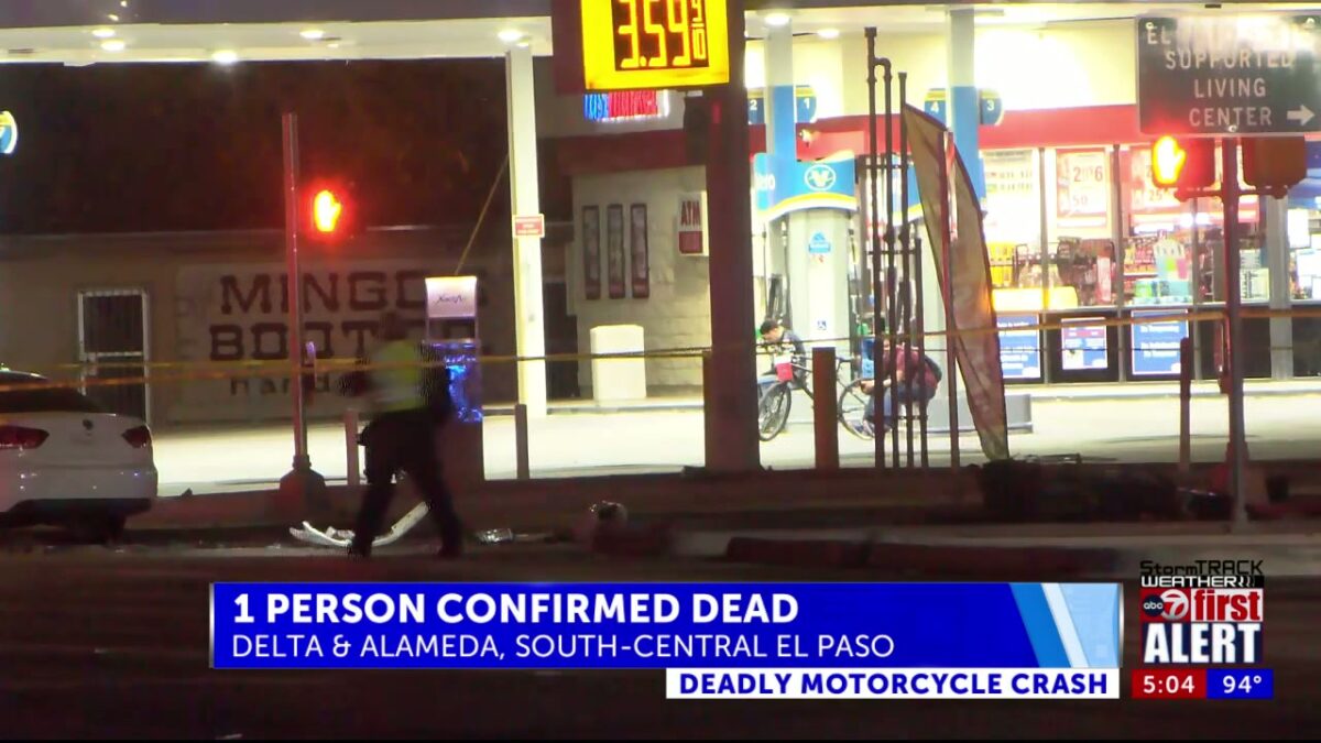 Investigators say motorcyclist died after possibly speeding