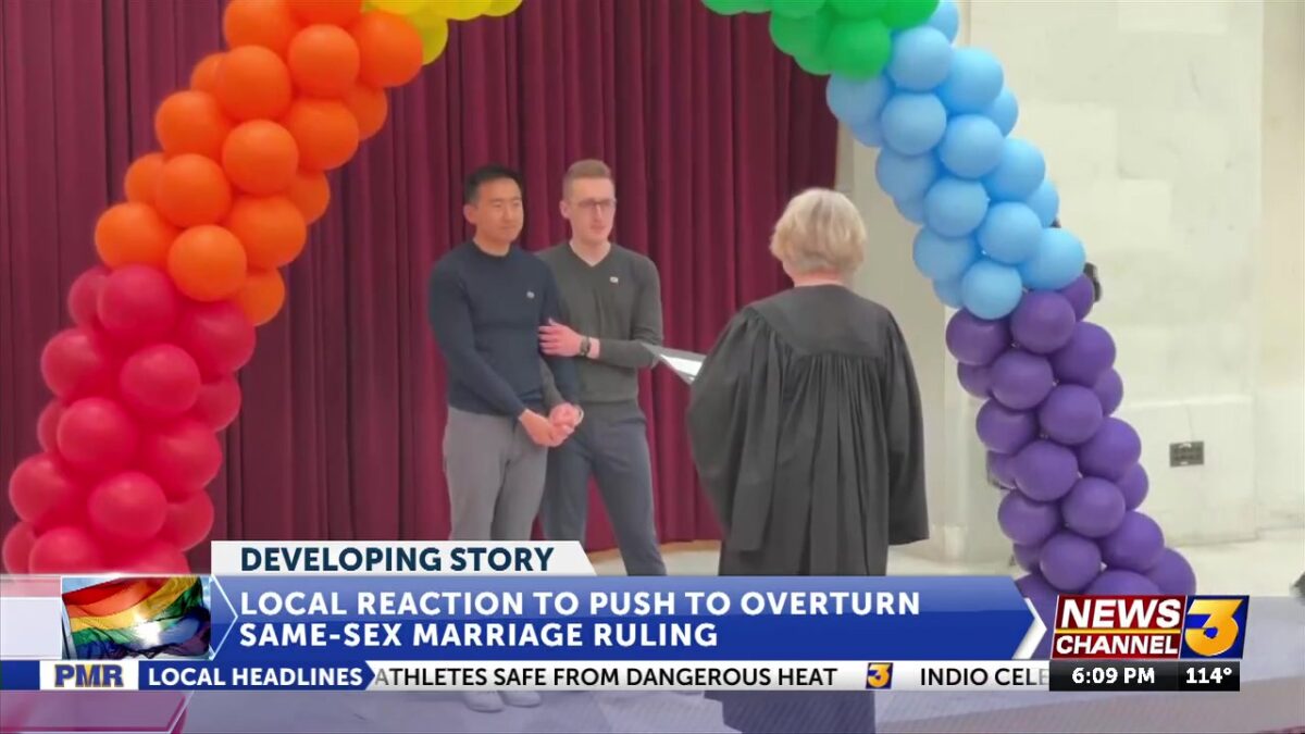Petition to overturn same-sex marriage ruling sparks local reaction