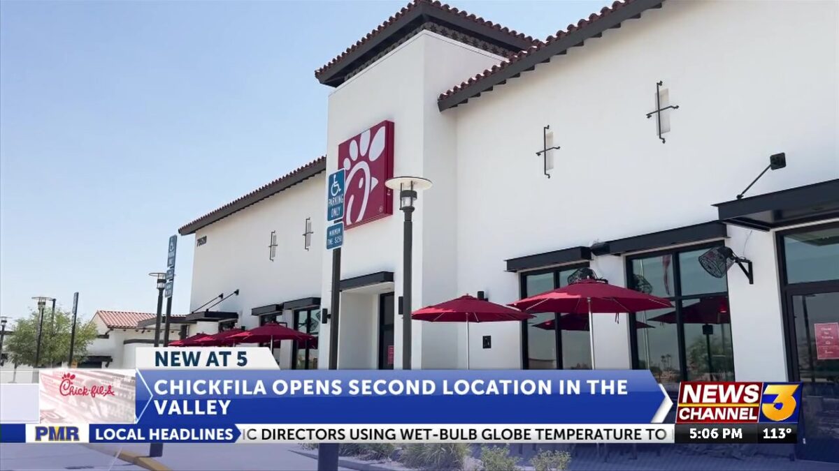 Second Chick-fil-A location coming to the Coachella Valley