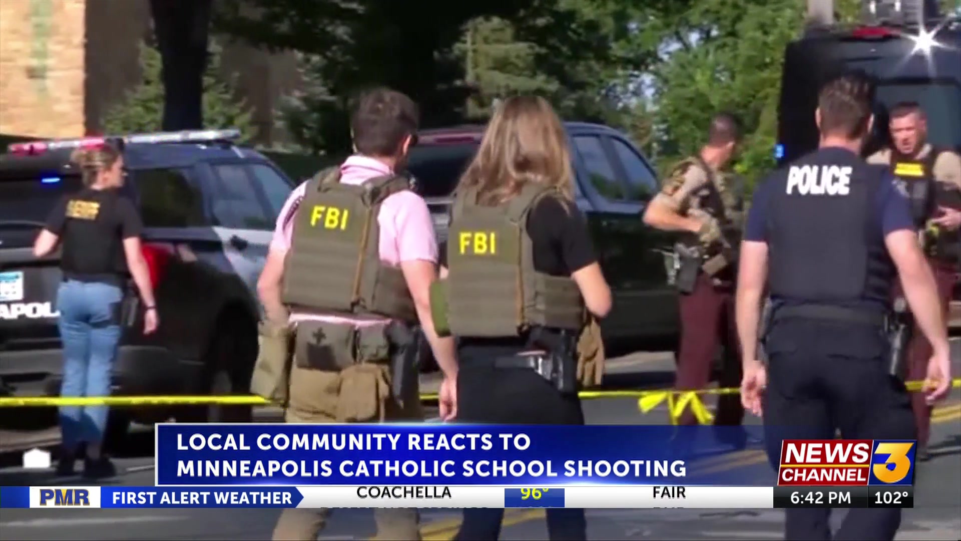 Local community reacts to Minneapolis Catholic school shooting