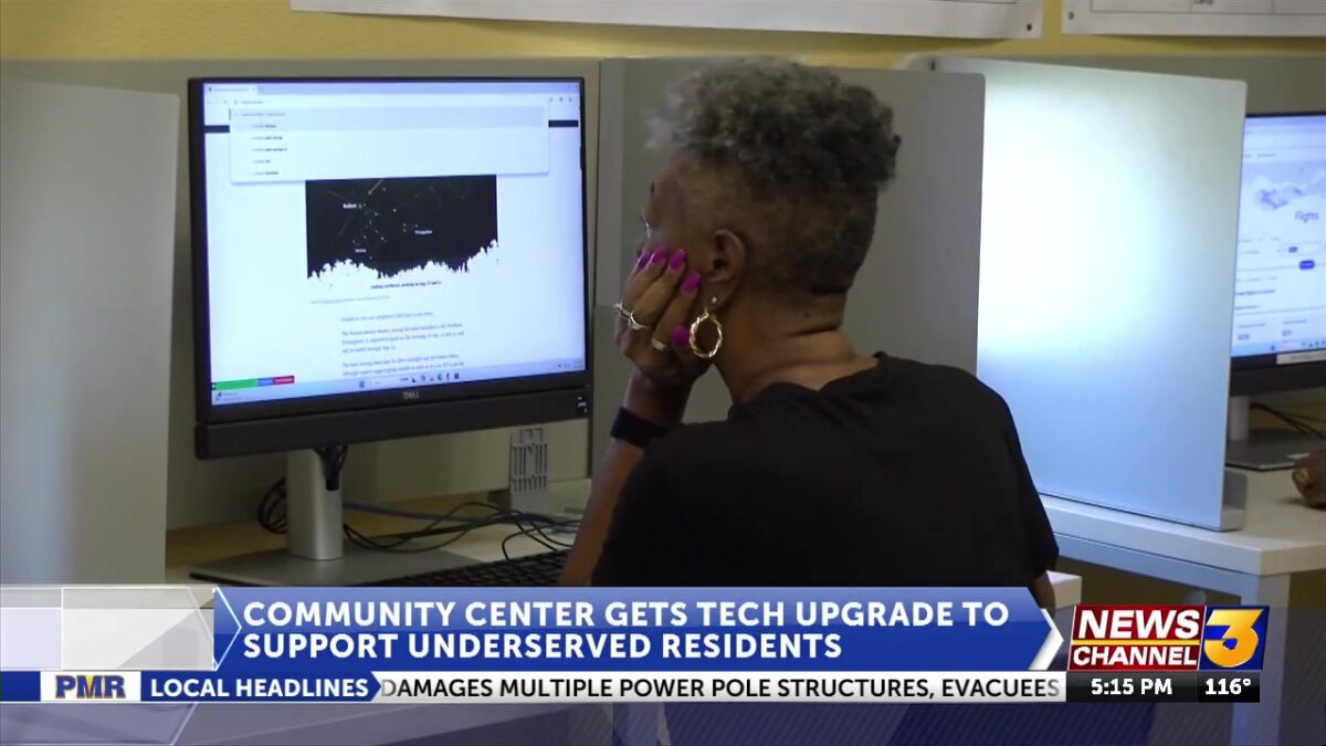 Community center gets tech upgrade to support underserved residents