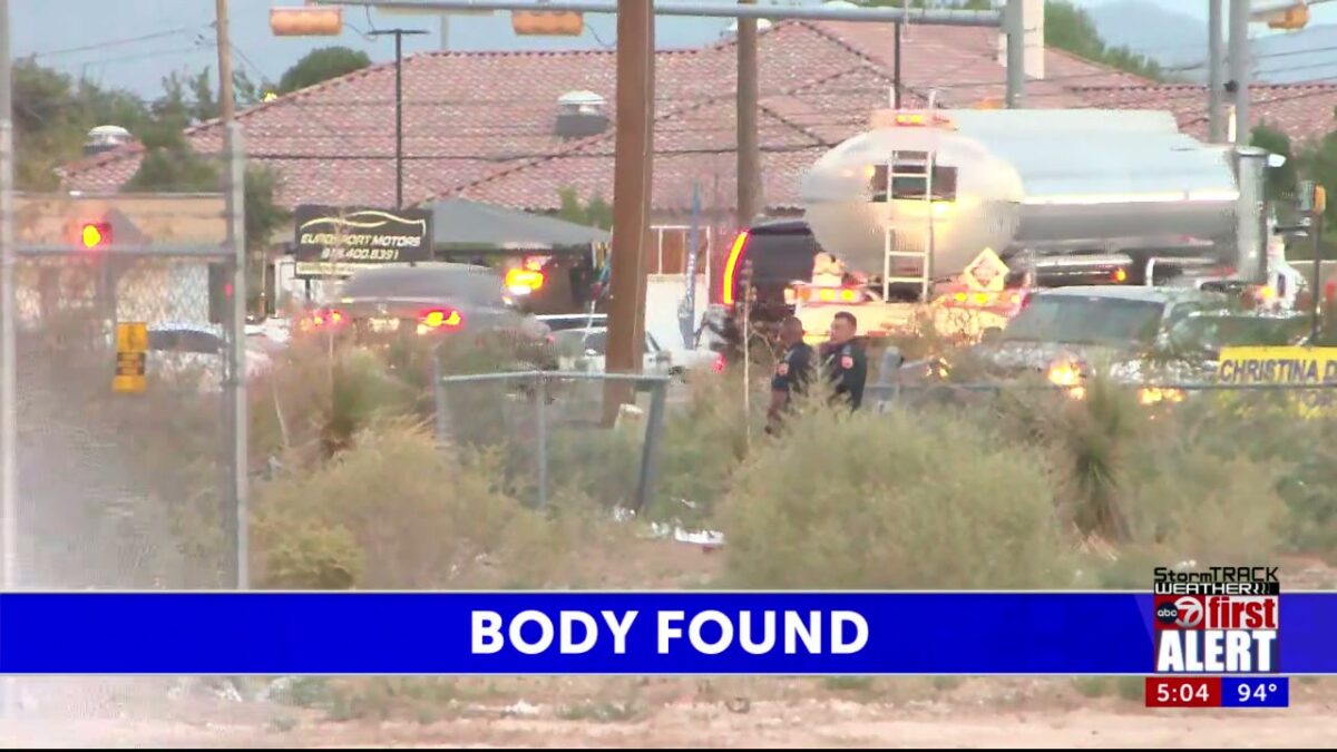 Body found near El Paso Jail Annex: Police