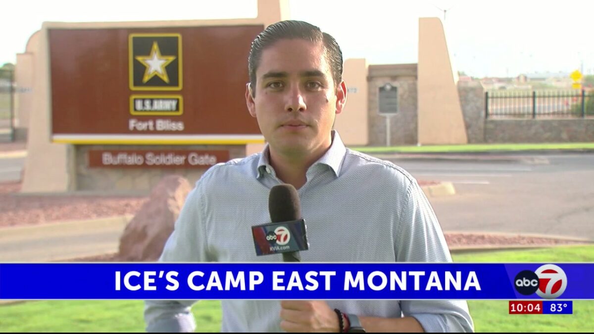 Senator Cornyn visits Camp East Montana at Fort Bliss