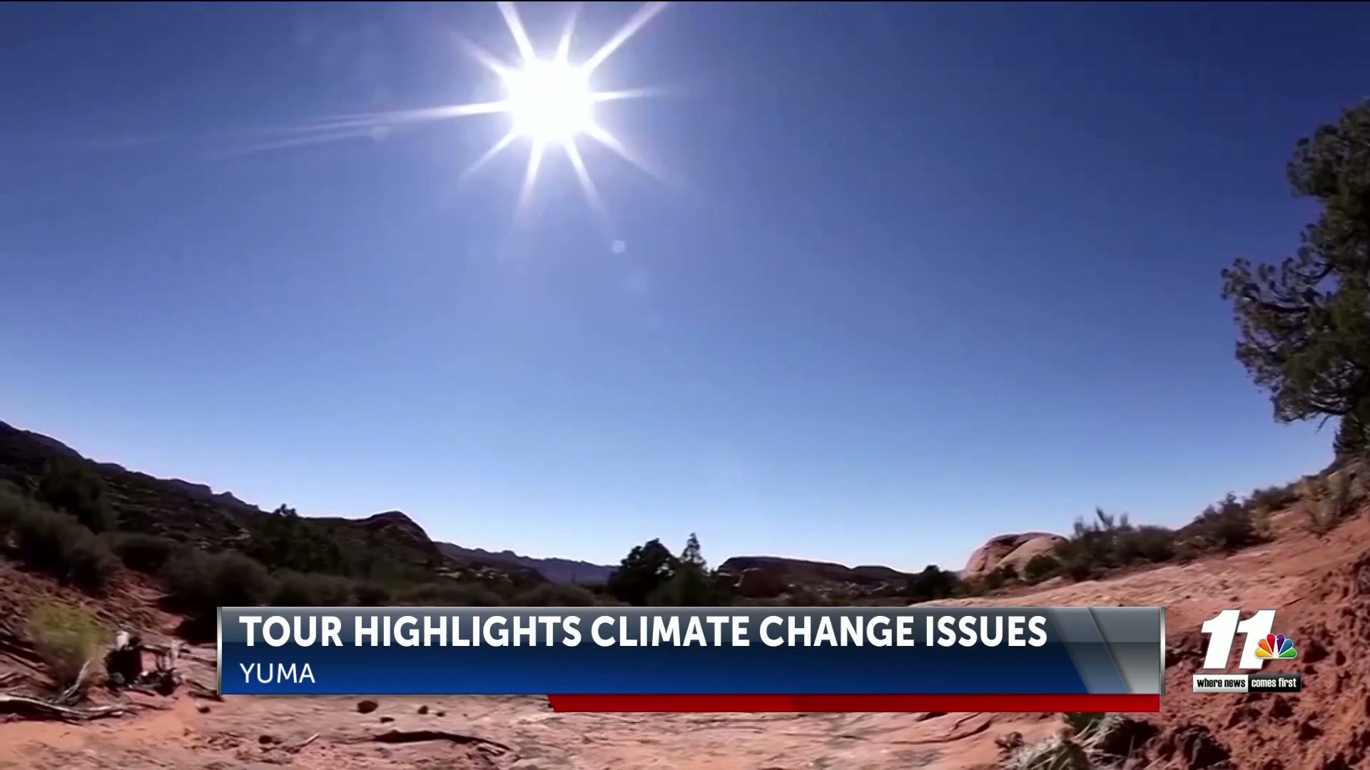 Extreme Weather Emergency Tour visits Yuma
