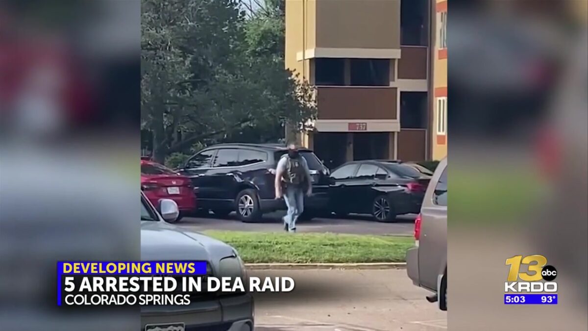 Colorado Springs DEA executes drug raid