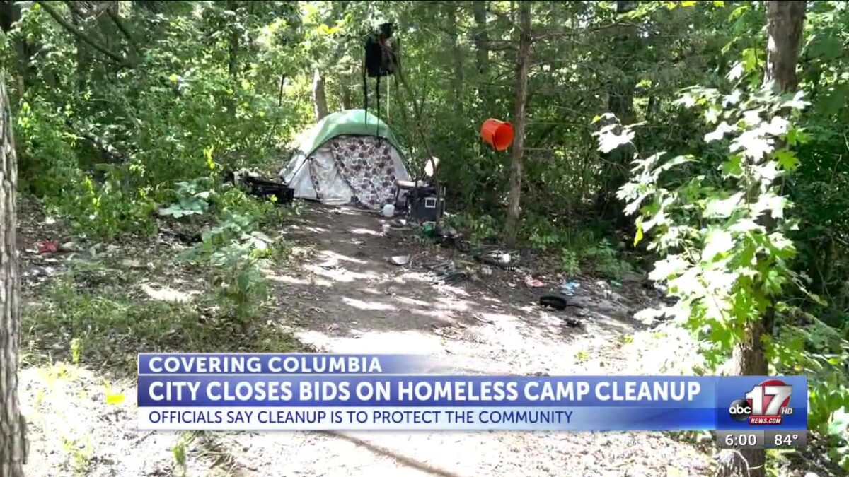 City of Columbia bid deadline closes Friday for homeless camp cleanup