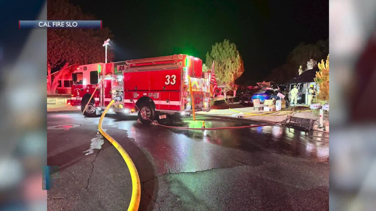 Firefighters Knock Down Structure Fire at Heritage Ranch