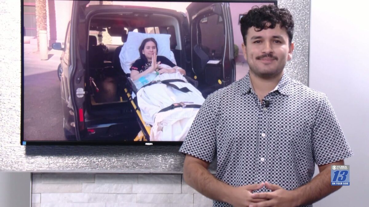 Former San Luis teacher is fighting to be able to walk again