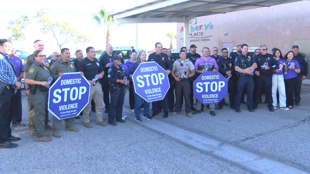 Amberly’s Place teams with law enforcement to kick off Domestic Violence Awareness Month