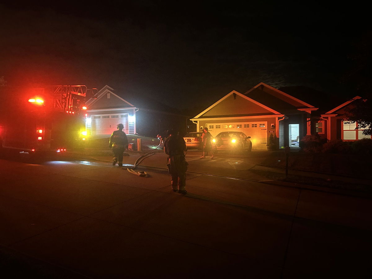 No injuries reported after porch catches fire in southwest Columbia