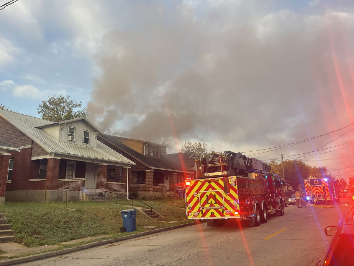Two displaced after fire breaks out at Jefferson City home Saturday morning