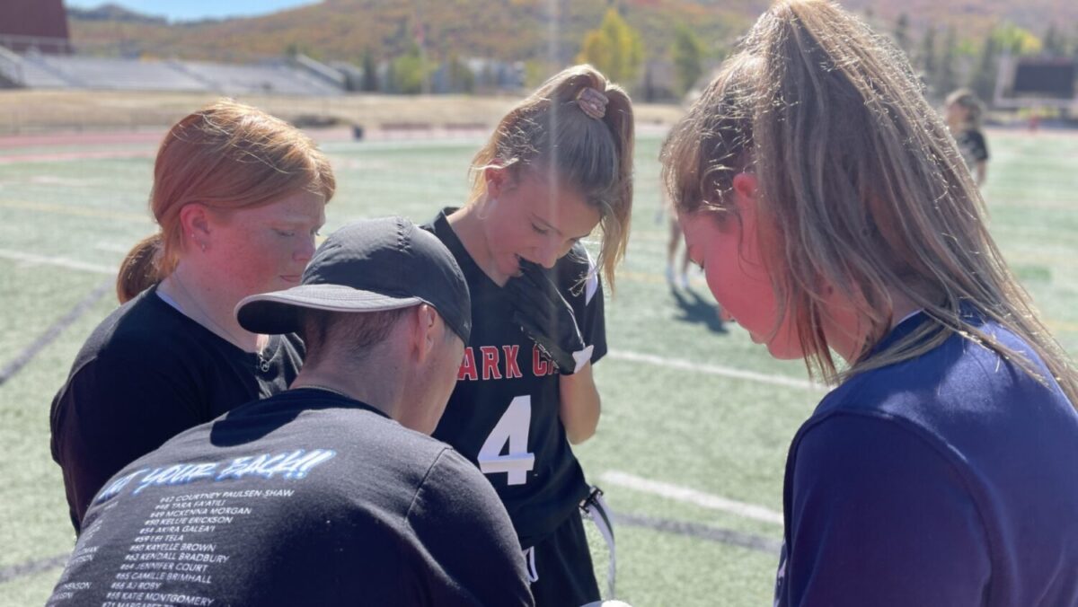 Utah's first girls' high school flag football league began its inaugural season.