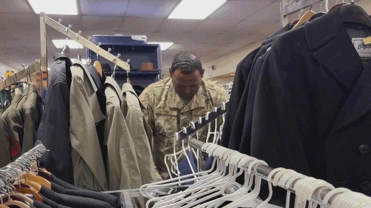 Navy-Marine Corps Relief Society (NMCRS) operates thrift shops around the world.