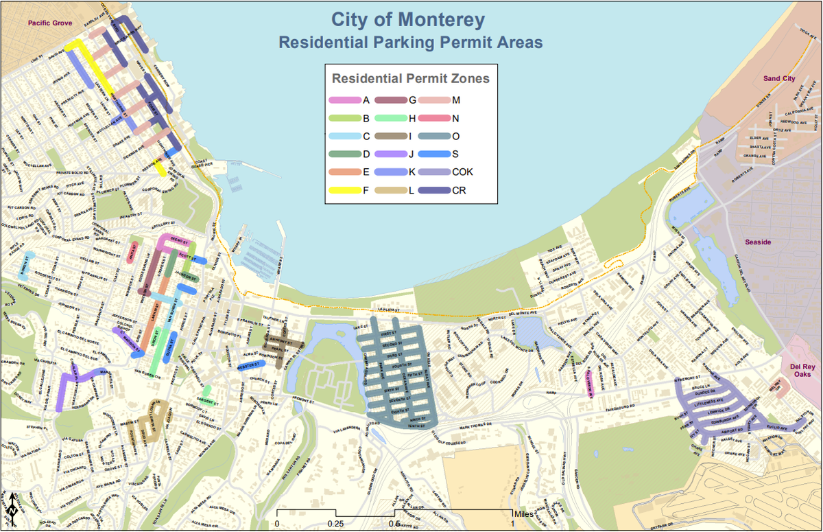 Parking permit programs in focus at upcoming town halls in Monterey