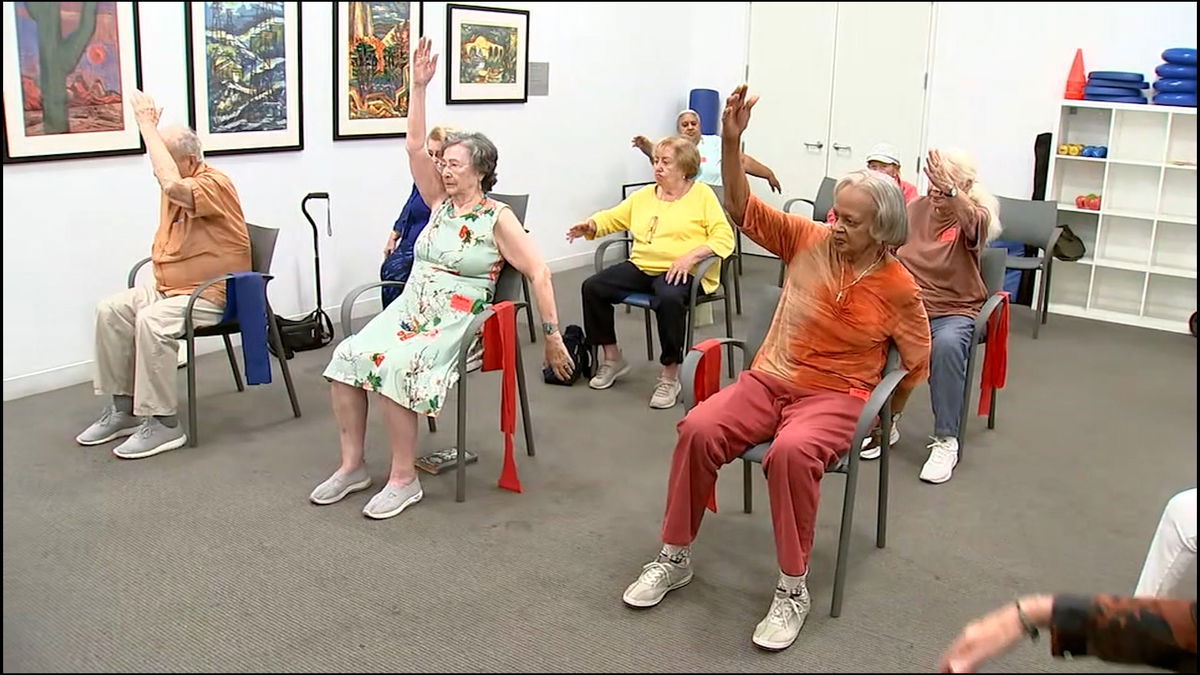 Seated Exercises Help Seniors Stay Strong