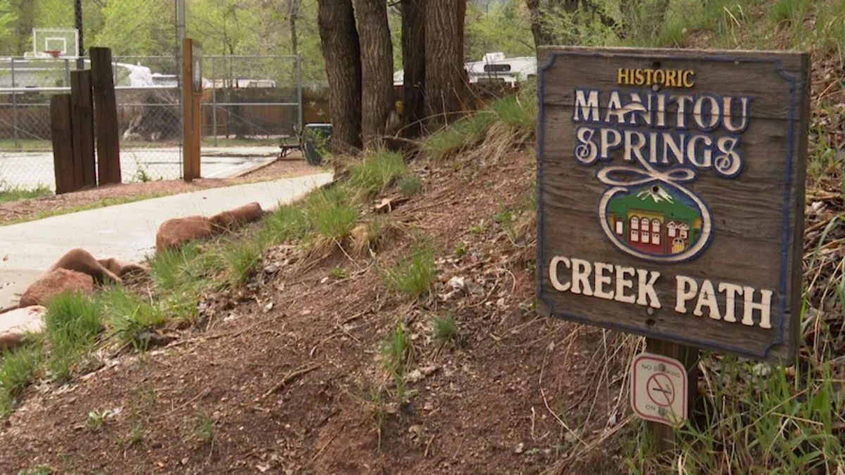 Manitou Springs’ Creek Walk Trail project won’t be finished until the end of October