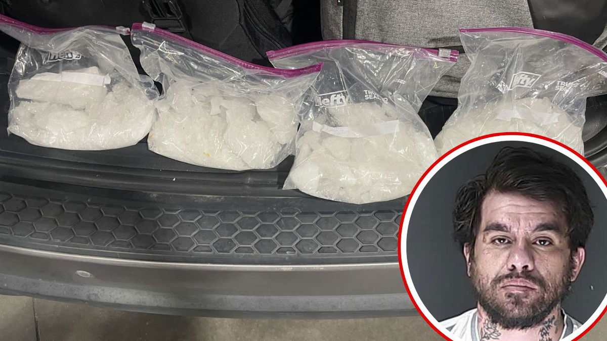 El Paso County deputies and K-9 find four pounds of meth in vehicle search